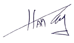 Ham Sokly's signature